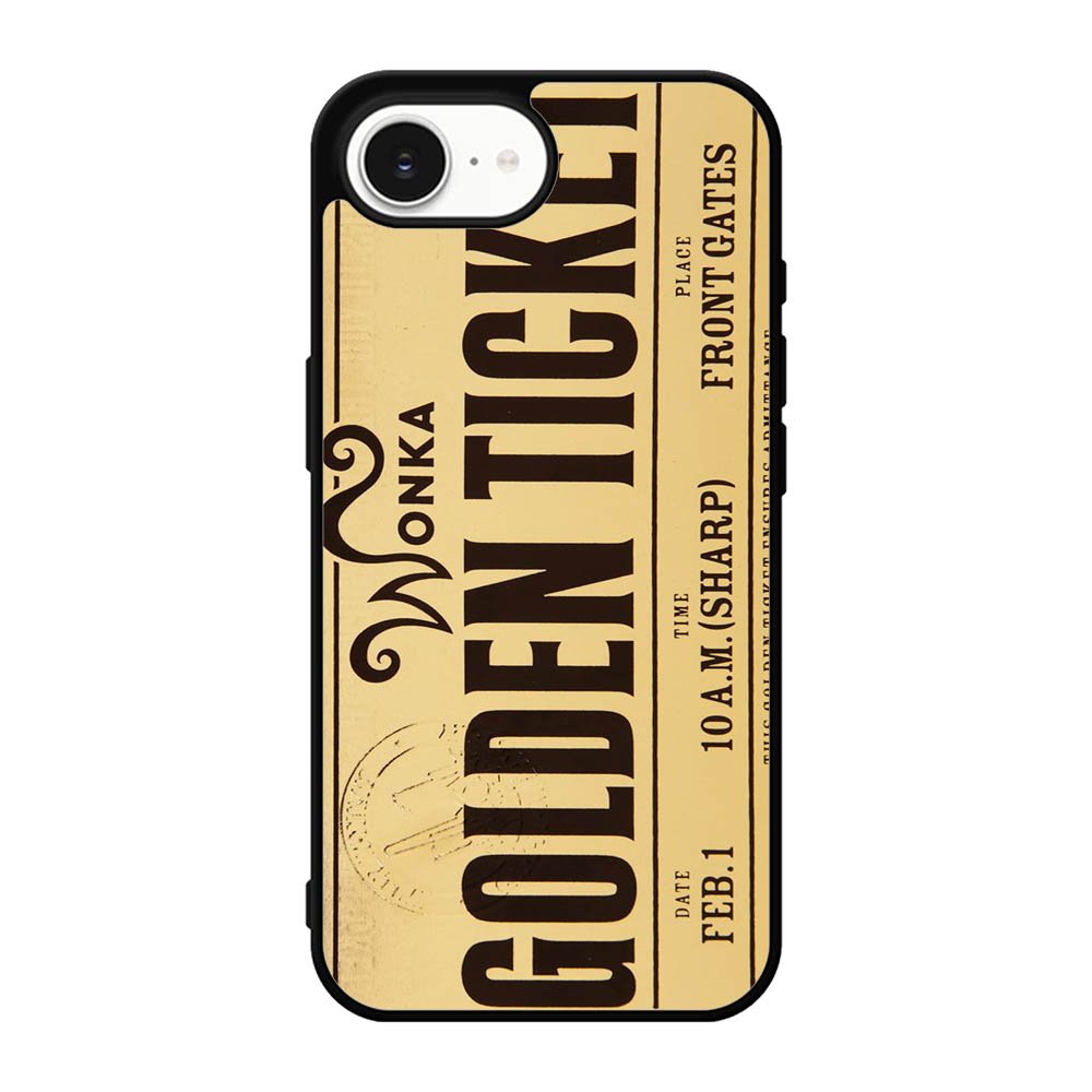 Golden Ticket Chocolate iPhone 16e Case BC0842
