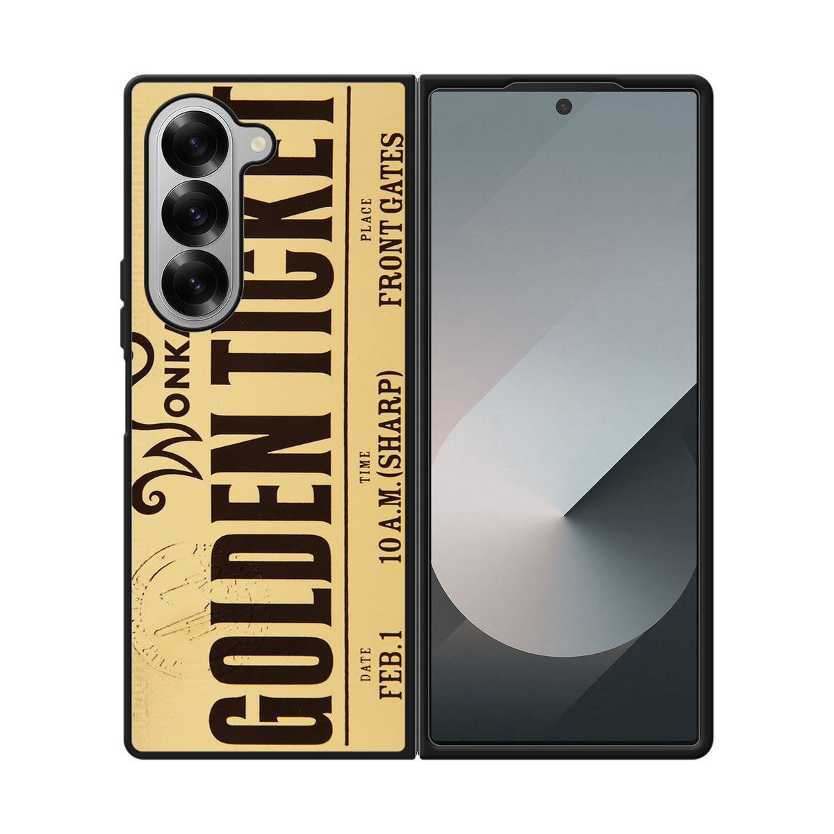 Golden Ticket Chocolate Case Samsung Galaxy Z Fold 6 5G BC0842