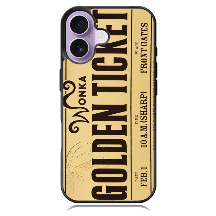 Golden Ticket Chocolate iPhone 17 Case BC0842