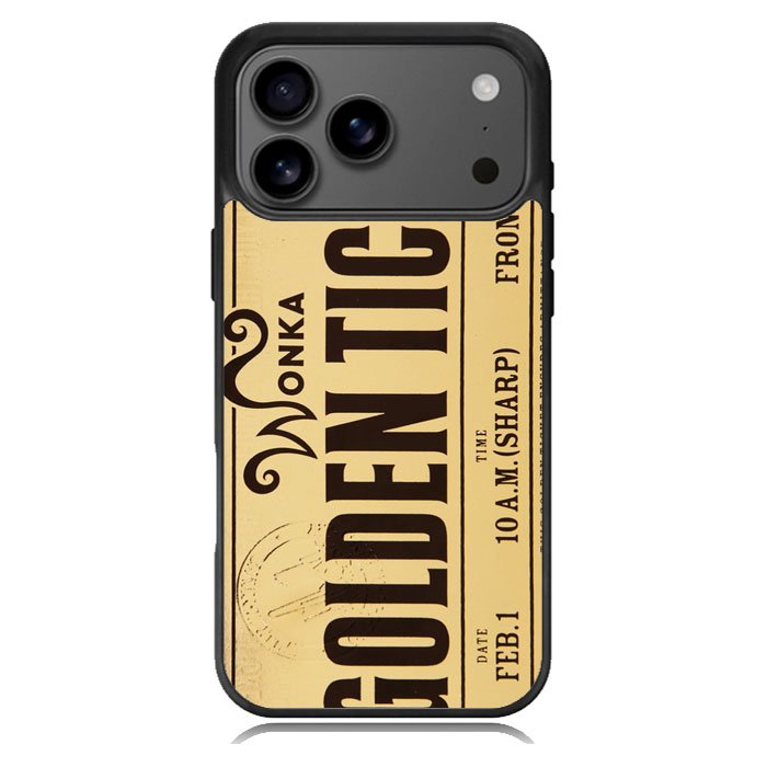 Golden Ticket Chocolate iPhone 17 Pro Case BC0842