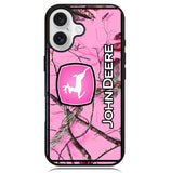 John Deere Pink Camo Case iPhone 16 BC0844