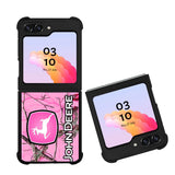 John Deere Pink Camo Case Samsung Galaxy Z Flip 5 5G BC0844