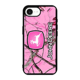 John Deere Pink Camo iPhone 16e Case BC0844