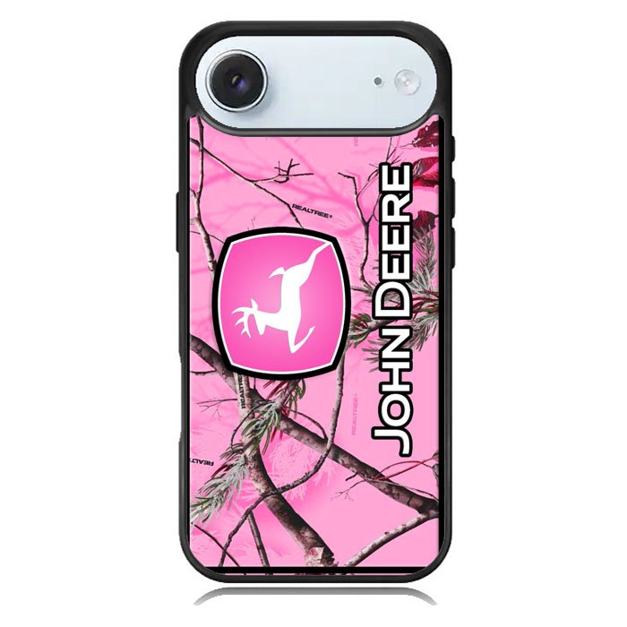 John Deere Pink Camo iPhone 17 Air Case BC0844