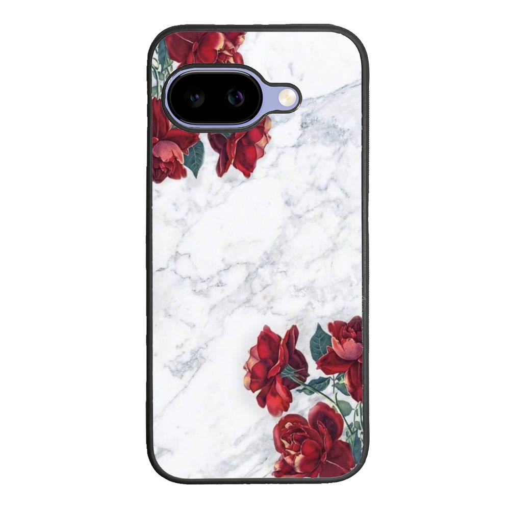 Marble With Roses Google Pixel 10A Case BC0847