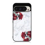 Marble With Roses Case Google Pixel 9 Pro XL BC0847