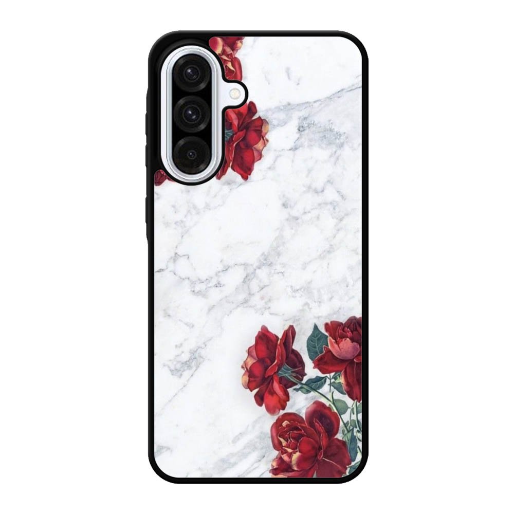 Marble With Roses Samsung Galaxy A56 Case BC0847