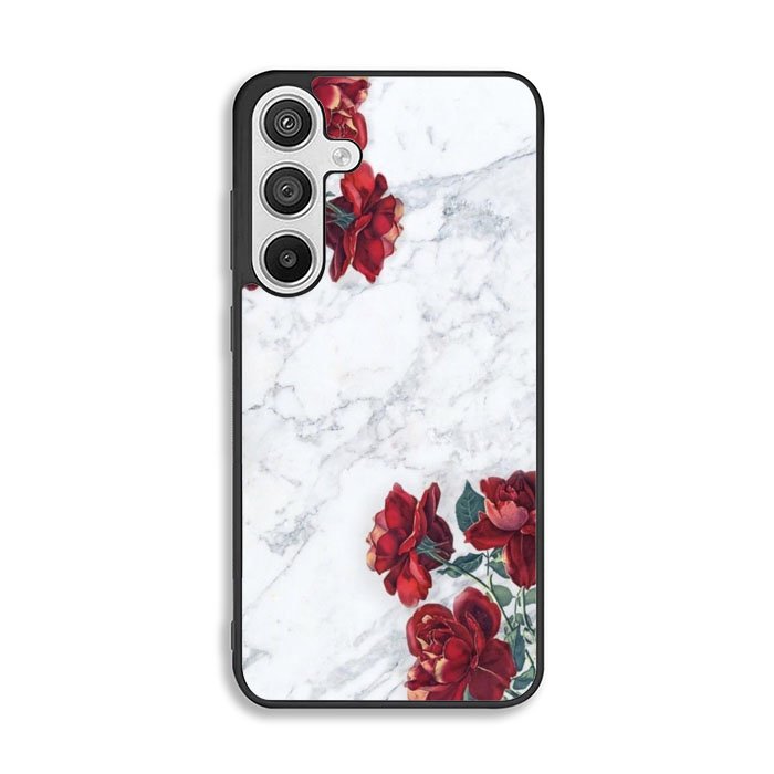 Marble With Roses Samsung Galaxy A26 5G Case BC0847