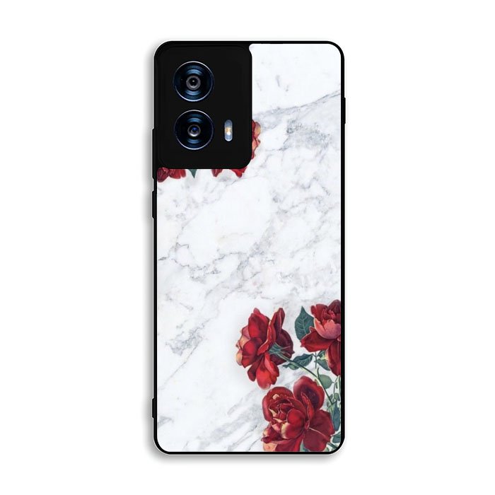 Marble With Roses Motorola Moto G Power 5G 2024 Case BC0847