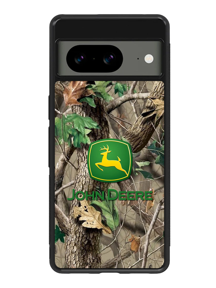 John Deere Camo Logo Google Pixel 8a Case