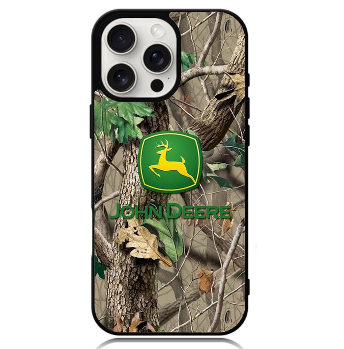 John Deere Camo Logo Case iPhone 16 Pro BC0843