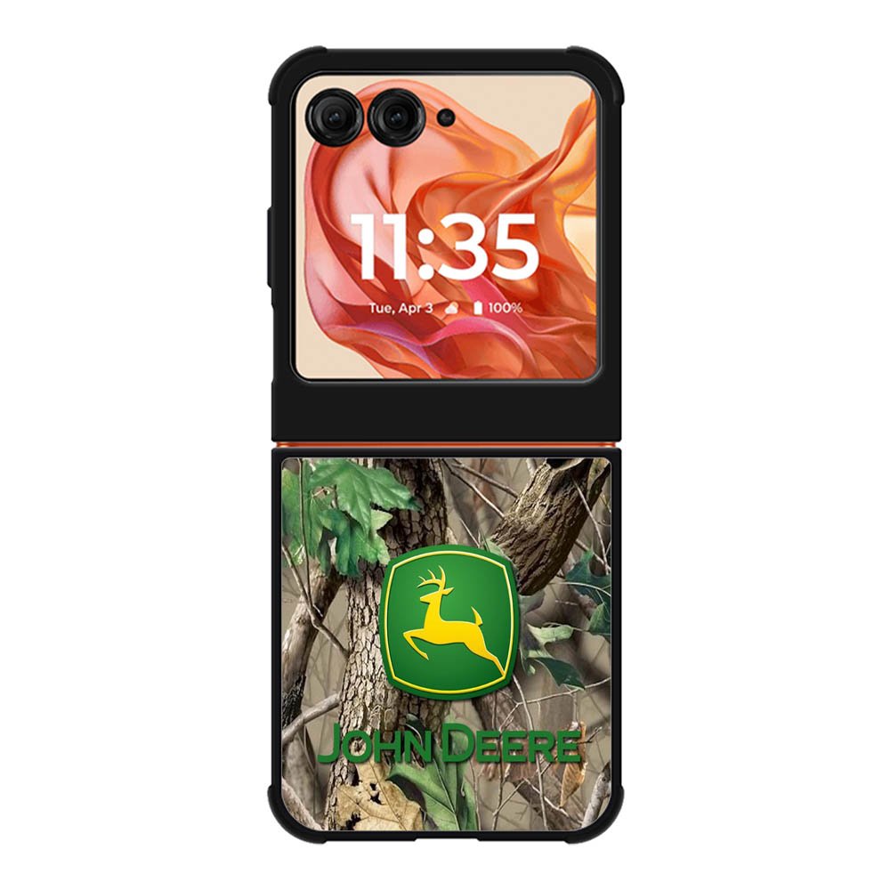 John Deere Camo Logo Motorola Moto Razr 2025/2024 , Moto Razr 60/50 Case BC0843