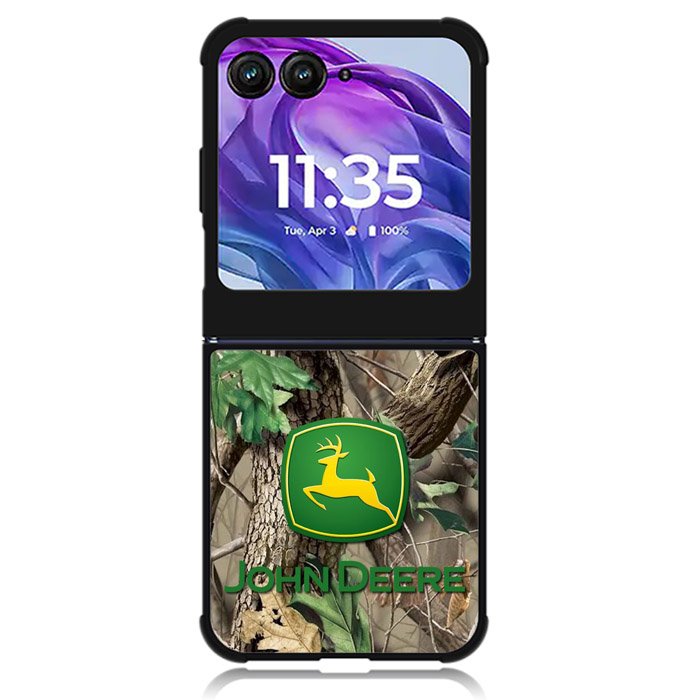 John Deere Camo Logo Motorola Moto Razr 2024 , Moto Razr 50 Case