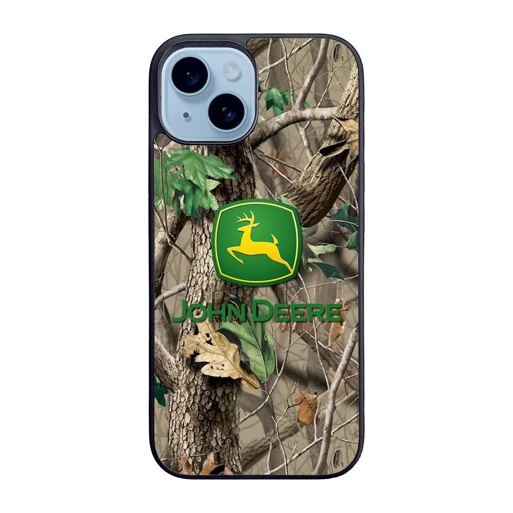 John Deere Camo Logo Case iPhone 15 BC0843
