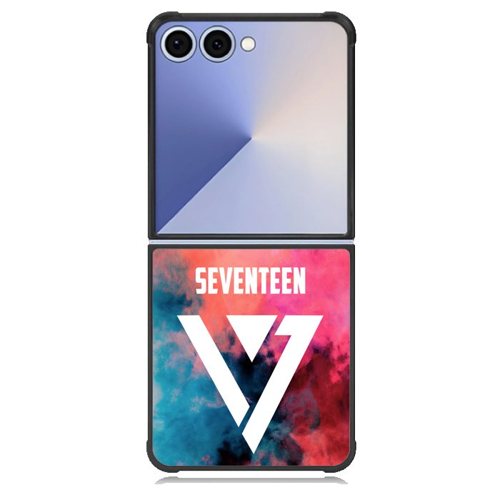 Seventeen Kpop Logo X8881 Samsung Galaxy Z Flip 7 Case