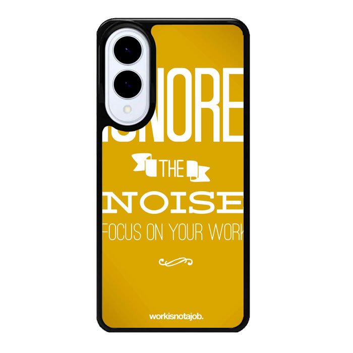 focus movie quotes X0419 Samsung Galaxy S25 Edge Case