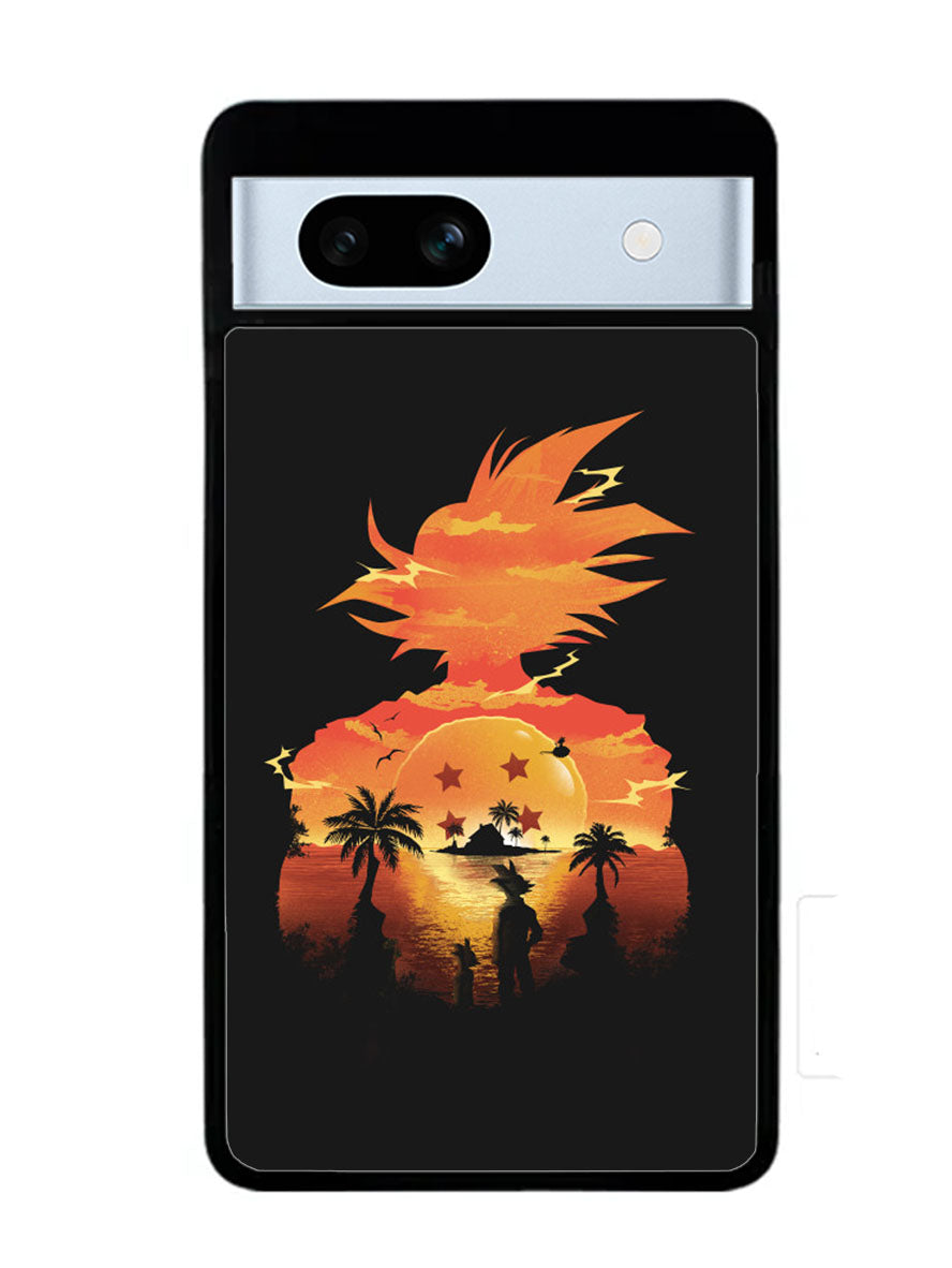 Dragon Ball Sunset Google Pixel 7A Case