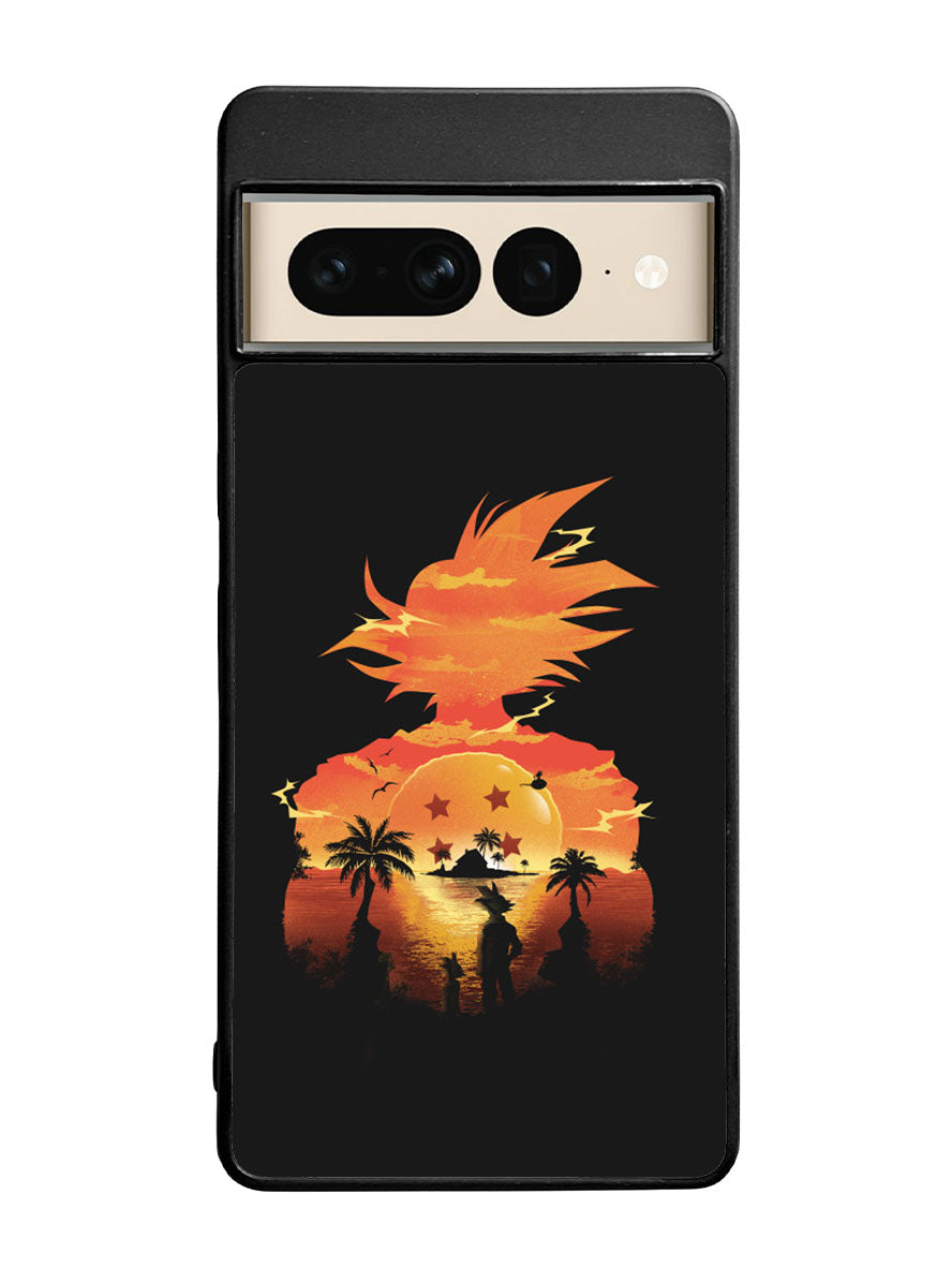 Dragon Ball Sunset Google Pixel 7 Pro Case
