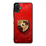 Porsche Logo Red X8906 Samsung Galaxy A07 Case