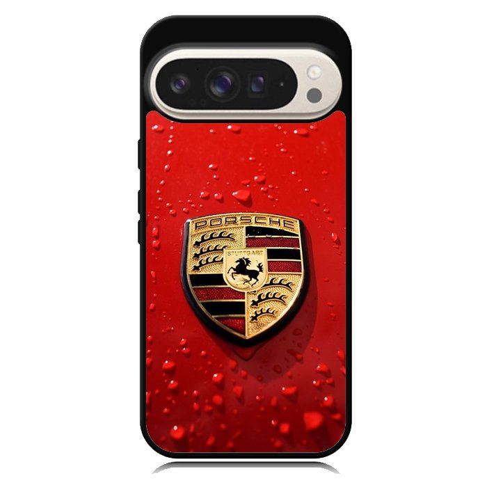 Porsche Logo Red X8906 Google Pixel 9 | Google Pixel 9 Pro Case