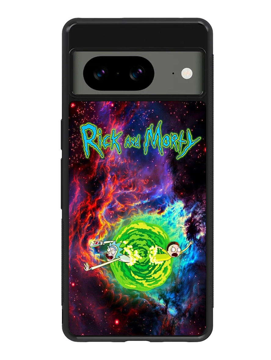 Rick And Morty Wallpaper Google Pixel 8a Case