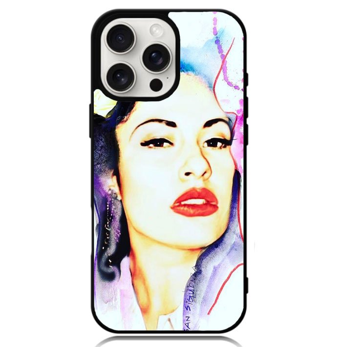 Selena Quintanilla Illustrations Case iPhone 16 Pro BC0872