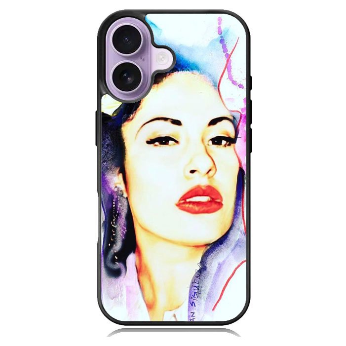 Selena Quintanilla Illustrations iPhone 17 Case BC0872
