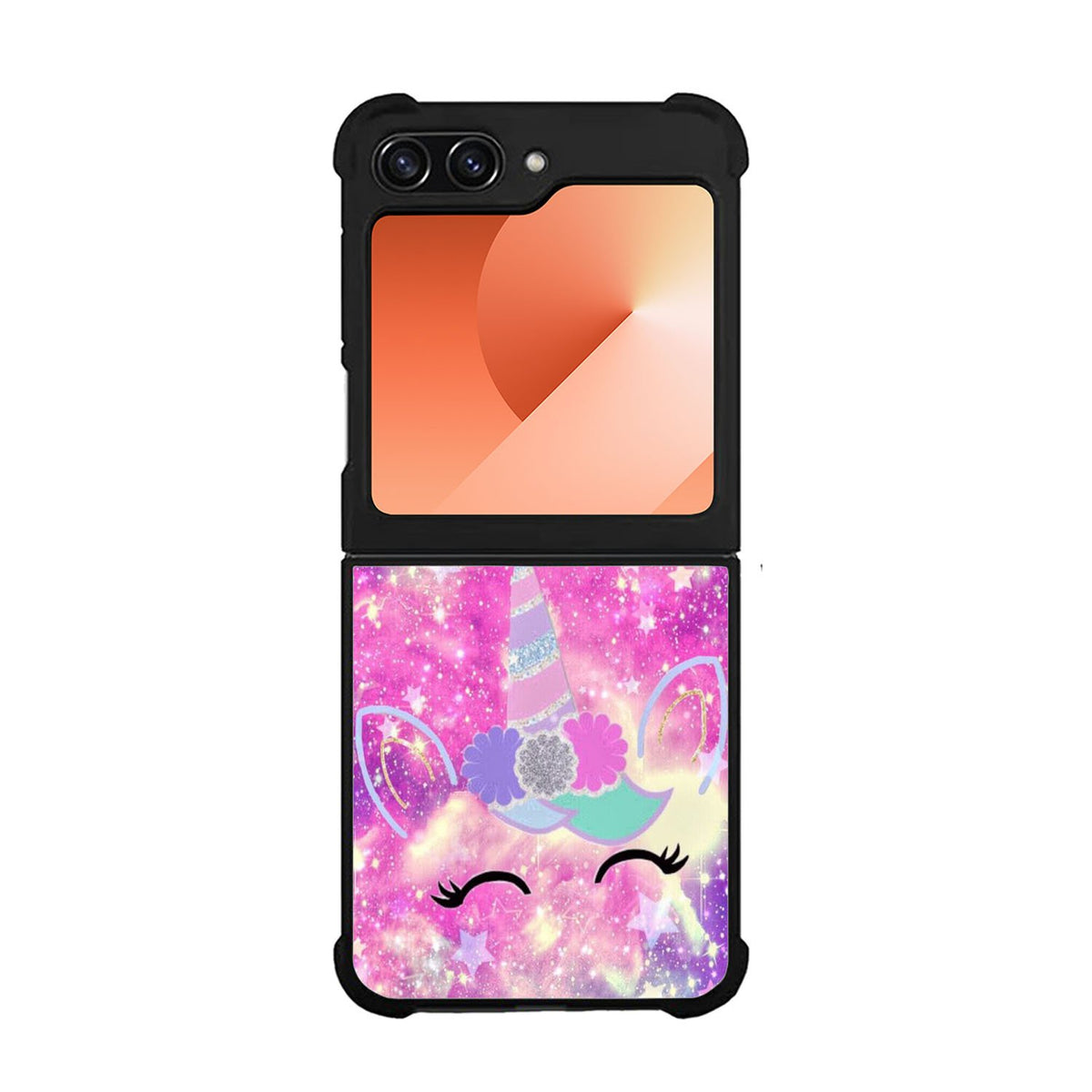 Unicorn Clipart Case Samsung Galaxy Z Flip 6 5G BC0876
