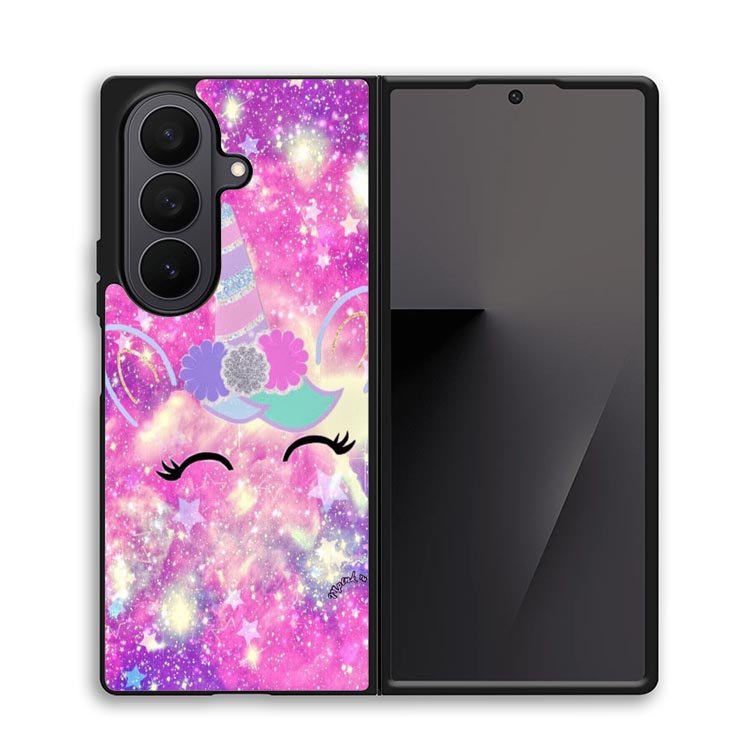 Unicorn Clipart X8903 Samsung Galaxy Z Fold 7 Case