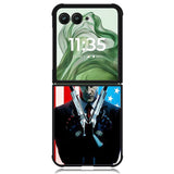 HITMAN thriller action assassin crime X0437 Motorola Moto Razr+ Plus 2024/2025 Case, Motorola Razr 50 Ultra/50s Ultra Case