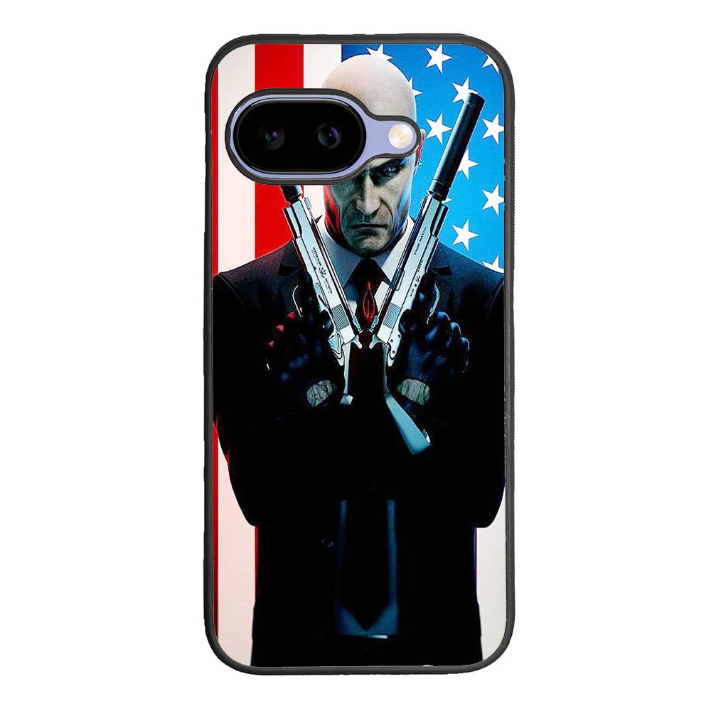 HITMAN thriller action assassin crime X0437 Google Pixel 10A Case