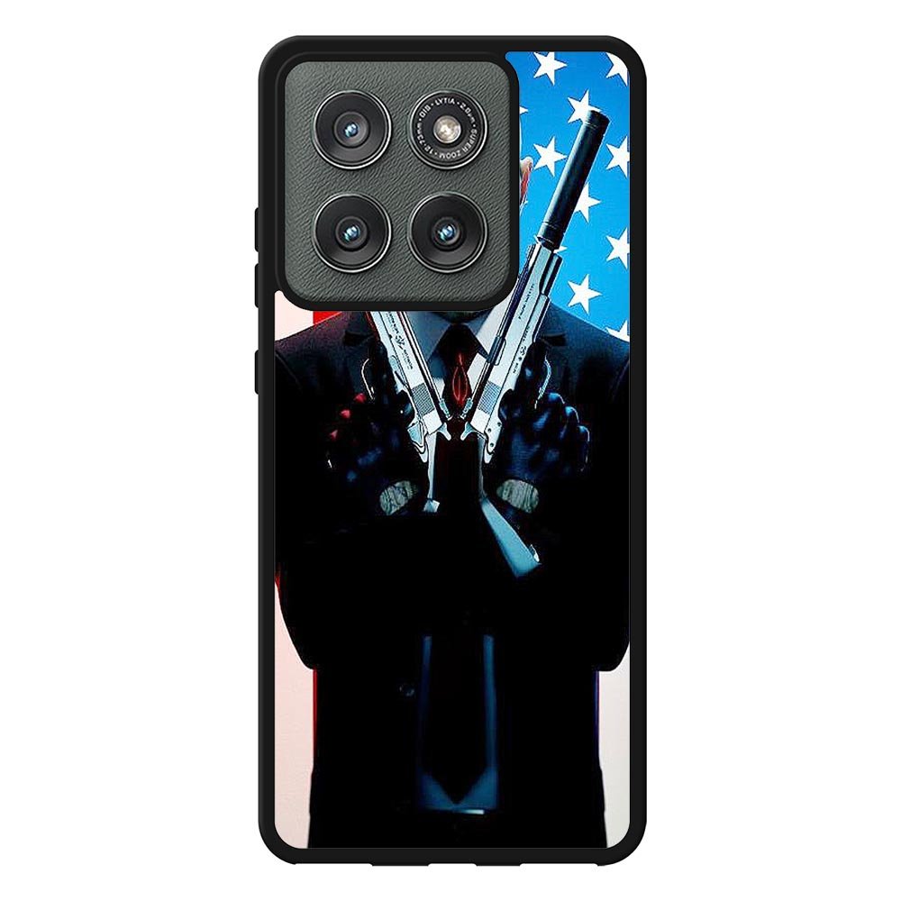 HITMAN thriller action assassin crime X0437 Motorola Moto Edge 2025 Case