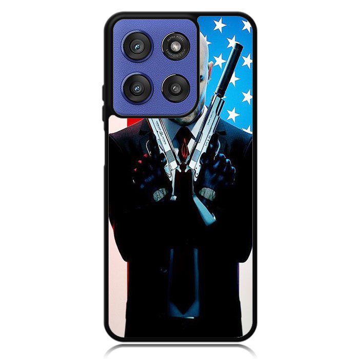 HITMAN thriller action assassin crime X0437 Motorola Moto G Stylus 5G 2025 Case