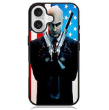HITMAN thriller action assassin crime X0437 iPhone 16 Plus Case