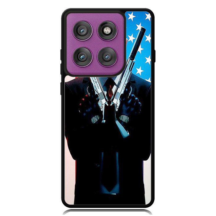 HITMAN thriller action assassin crime X0437 Motorola Moto Edge 2025 | Moto Edge 60 Fusion | Moto Edge 60 Pro Case