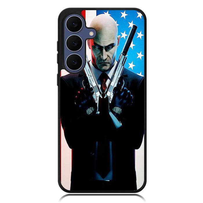 HITMAN thriller action assassin crime X0437 Samsung Galaxy S25 FE Case
