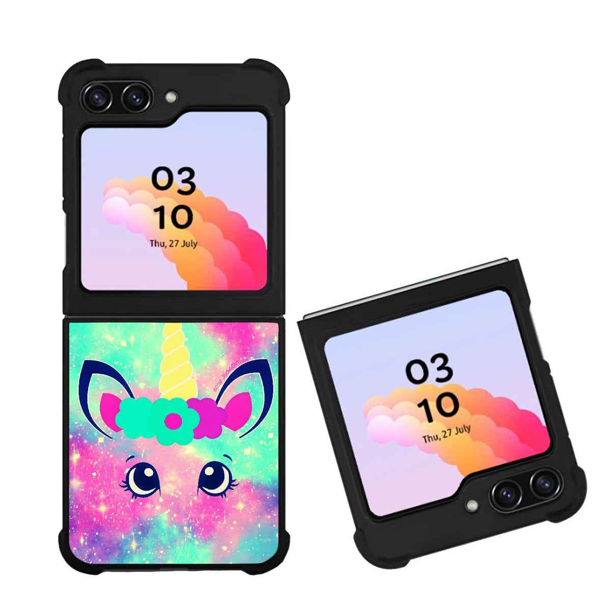 Cute Unicorn Case Samsung Galaxy Z Flip 5 5G BC0867
