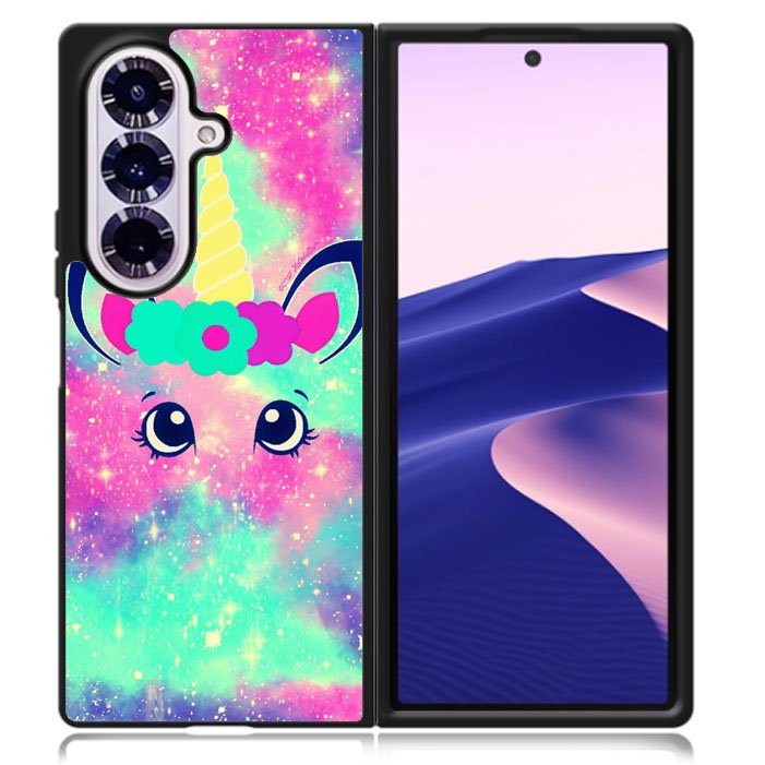 Cute Unicorn Samsung Galaxy Z Fold 7 5G Case BC0867