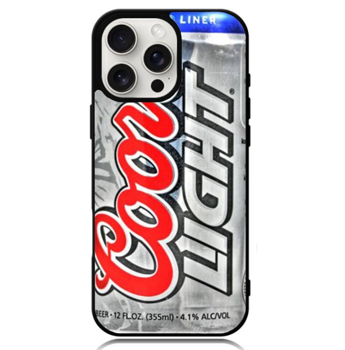 Coors Light Beer Case iPhone 16 Pro BC0866