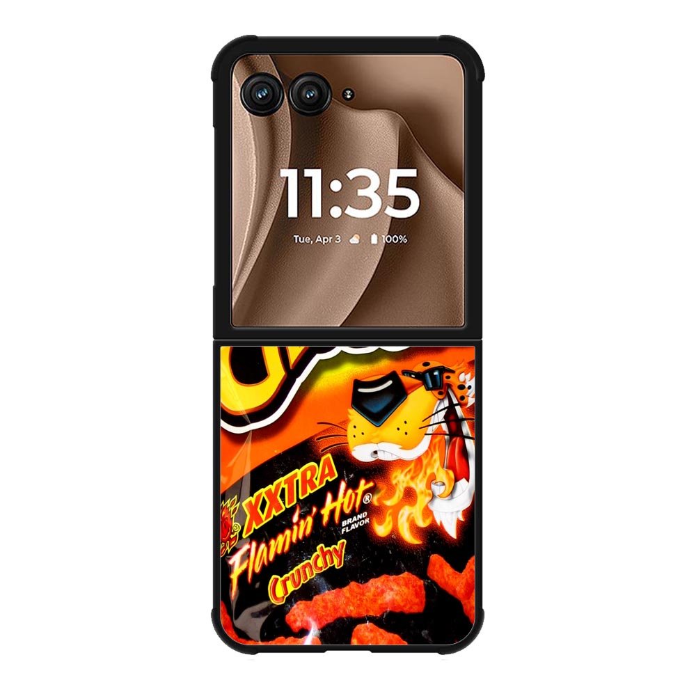 Cheetos Hot Crunchy X8962 Motorola Moto RAZR Plus 2025 Case