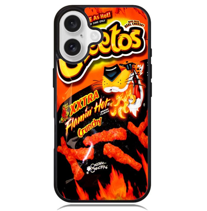 Cheetos Hot Crunchy X8962 iPhone 16 Plus Case