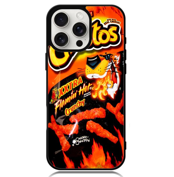 Cheetos Hot Crunchy X8962 iPhone 16 Pro Max Case