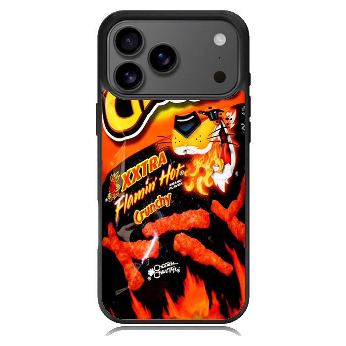 Cheetos Hot Crunchy X8962 iPhone 17 Pro Max Case