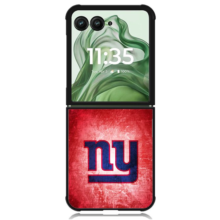 New York Giants X8960 Motorola Moto Razr+ Plus 2024/2025 Case, Motorola Razr 50 Ultra/50s Ultra Case