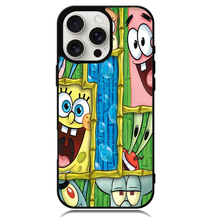 Spongebob Squarepants Art Case iPhone 16 Pro Max BC0875