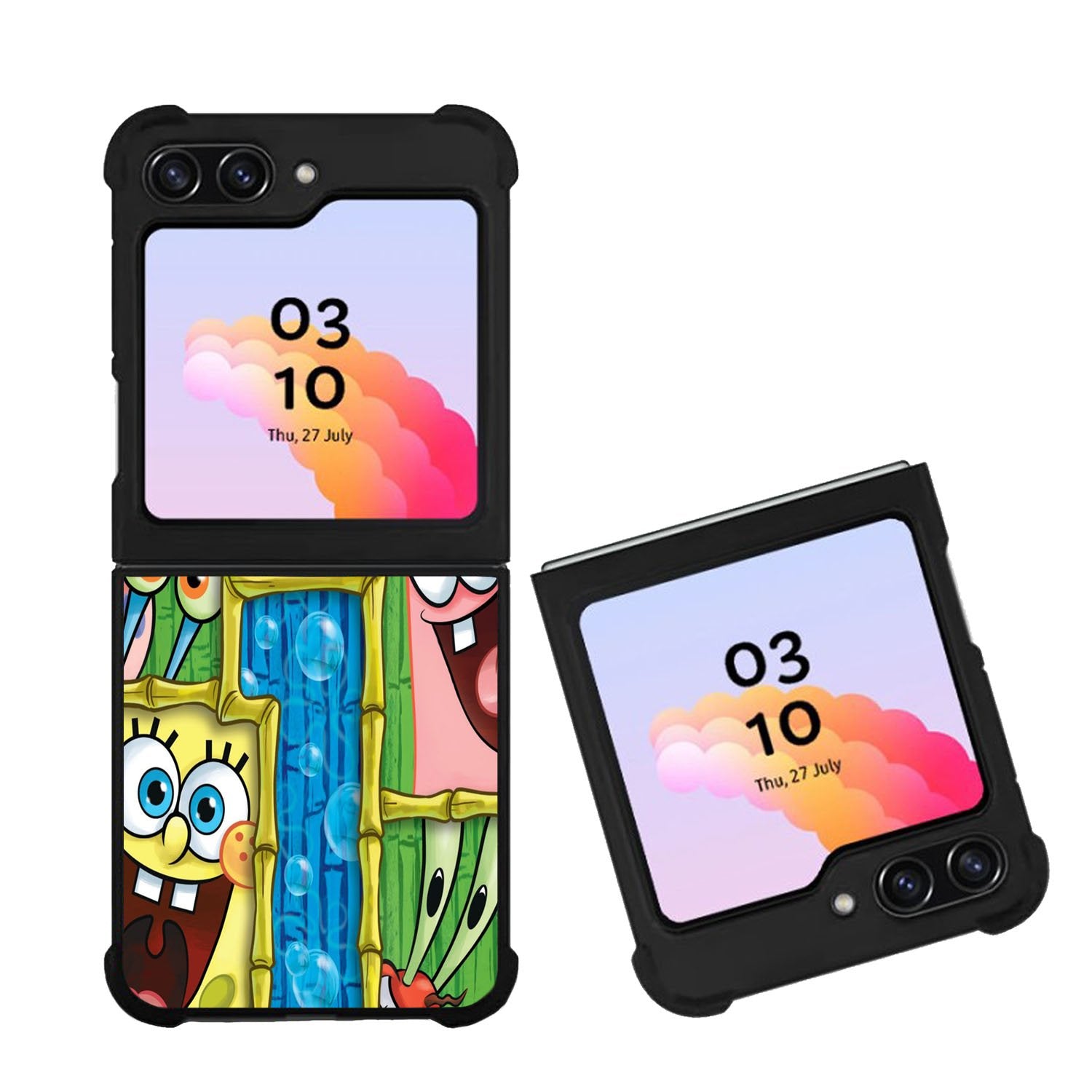Spongebob Squarepants Art Case Samsung Galaxy Z Flip 5 5G BC0875