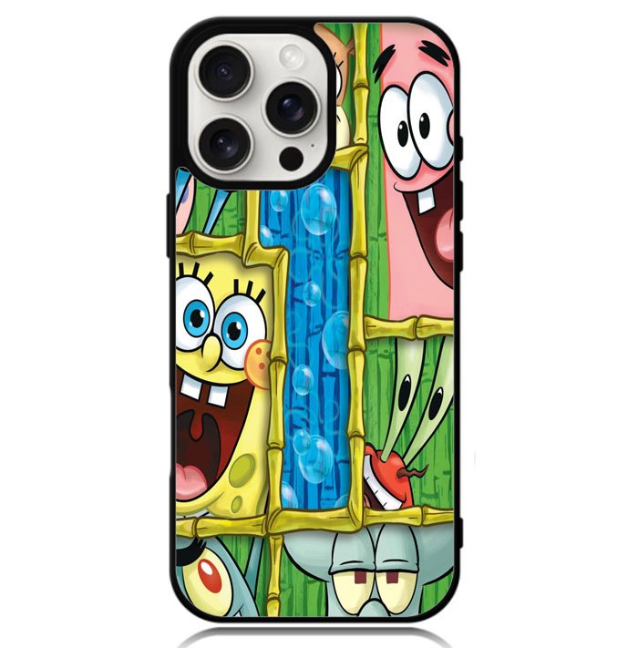 Spongebob Squarepants Art X8915 iPhone 16 Pro Case