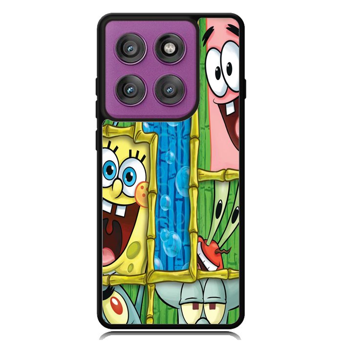 Spongebob Squarepants Art X8915 Motorola Moto Edge 2025 | Moto Edge 60 Fusion | Moto Edge 60 Pro Case