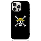 Straw Hat Jolly Roger Case iPhone 16 Pro Max BC0860