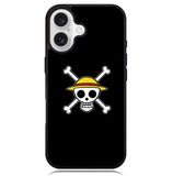 Straw Hat Jolly Roger Case iPhone 16 BC0860